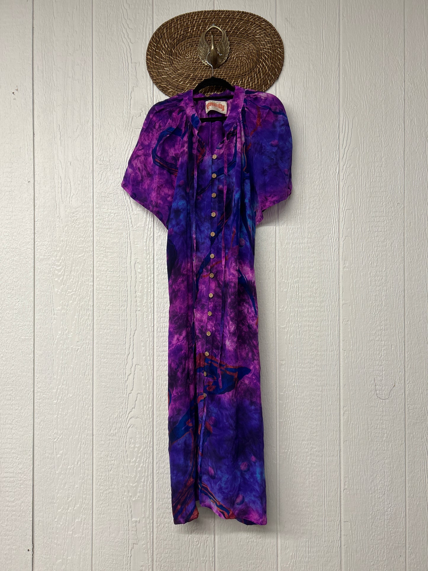 Crepe Sari Summer Woodstock Duster 0626 202