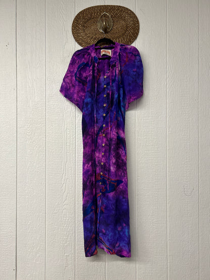 Crepe Sari Summer Woodstock Duster 0626 202