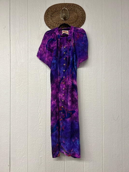 Crepe Sari Summer Woodstock Duster 0626 202