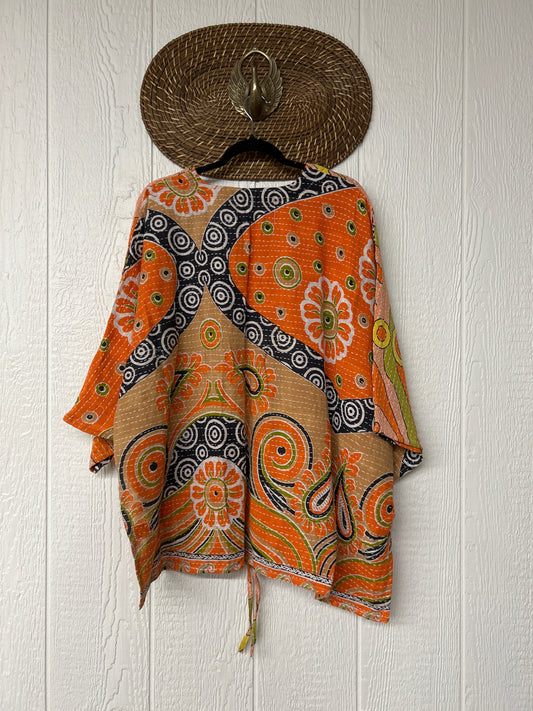 RETAIL Pareo Kantha Hi-Lo Butterfly Top 0626 084