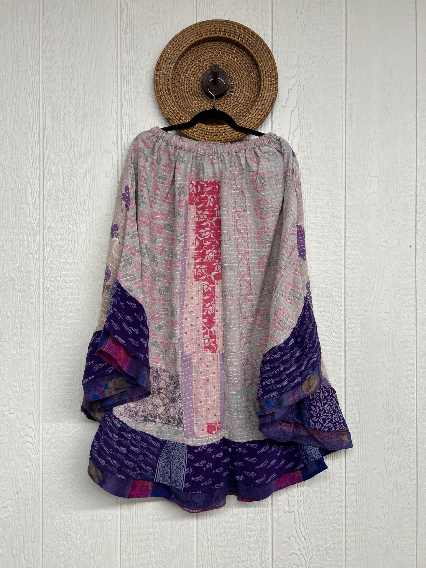 RETAIL Pareo Kantha Wild Rose Skirt 0426 115