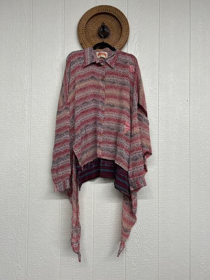 Crepe Sari Nirvana Button Down 1125 174