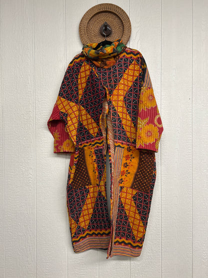 Fine Kantha Cowl Split Pullover 1225 223