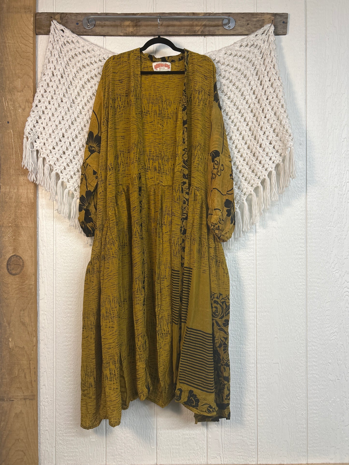 Crepe Sari Evermore Kimono 0326 165