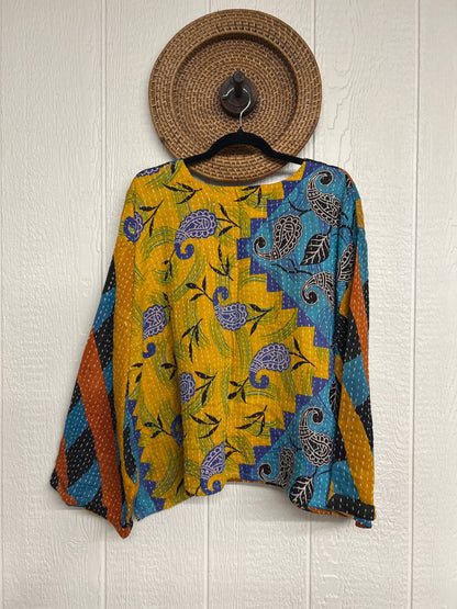 Pareo Kantha Wanderer Pocket Crop Top 0226 100