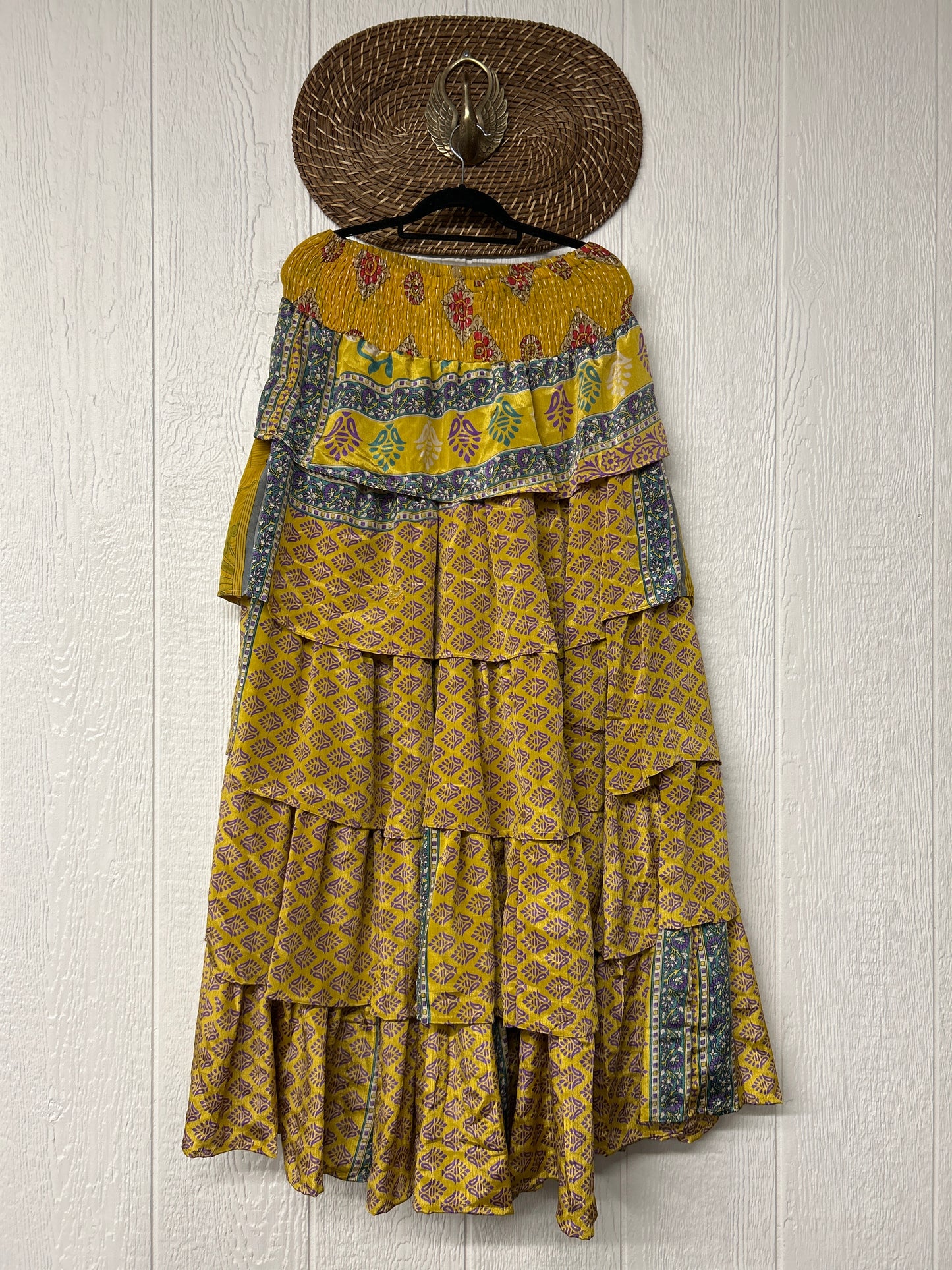 Rasgulla Sari Venus Ruffle Maxi 1125 044