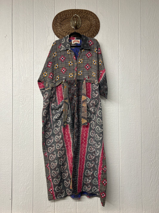 RETAIL Pareo Kantha Gravity Duster Dress 0226 242