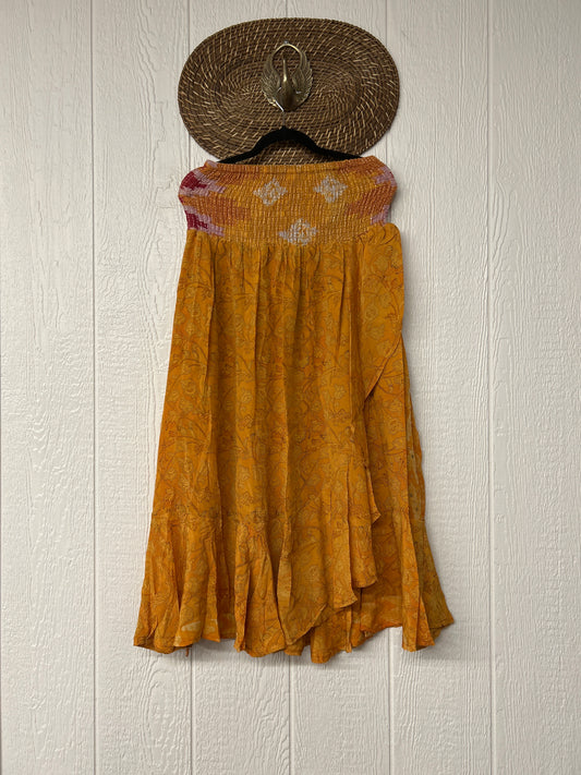 Crepe Sari Inner Peace Wrap Skirt 0626 034