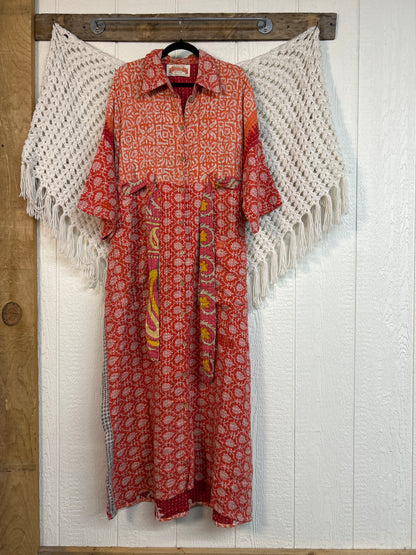 Pareo Kantha Gravity Duster Dress 0226 197