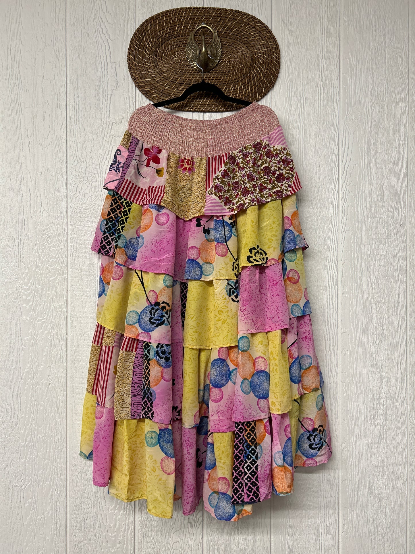 Rasgulla Sari Venus Ruffle Maxi 1125 062