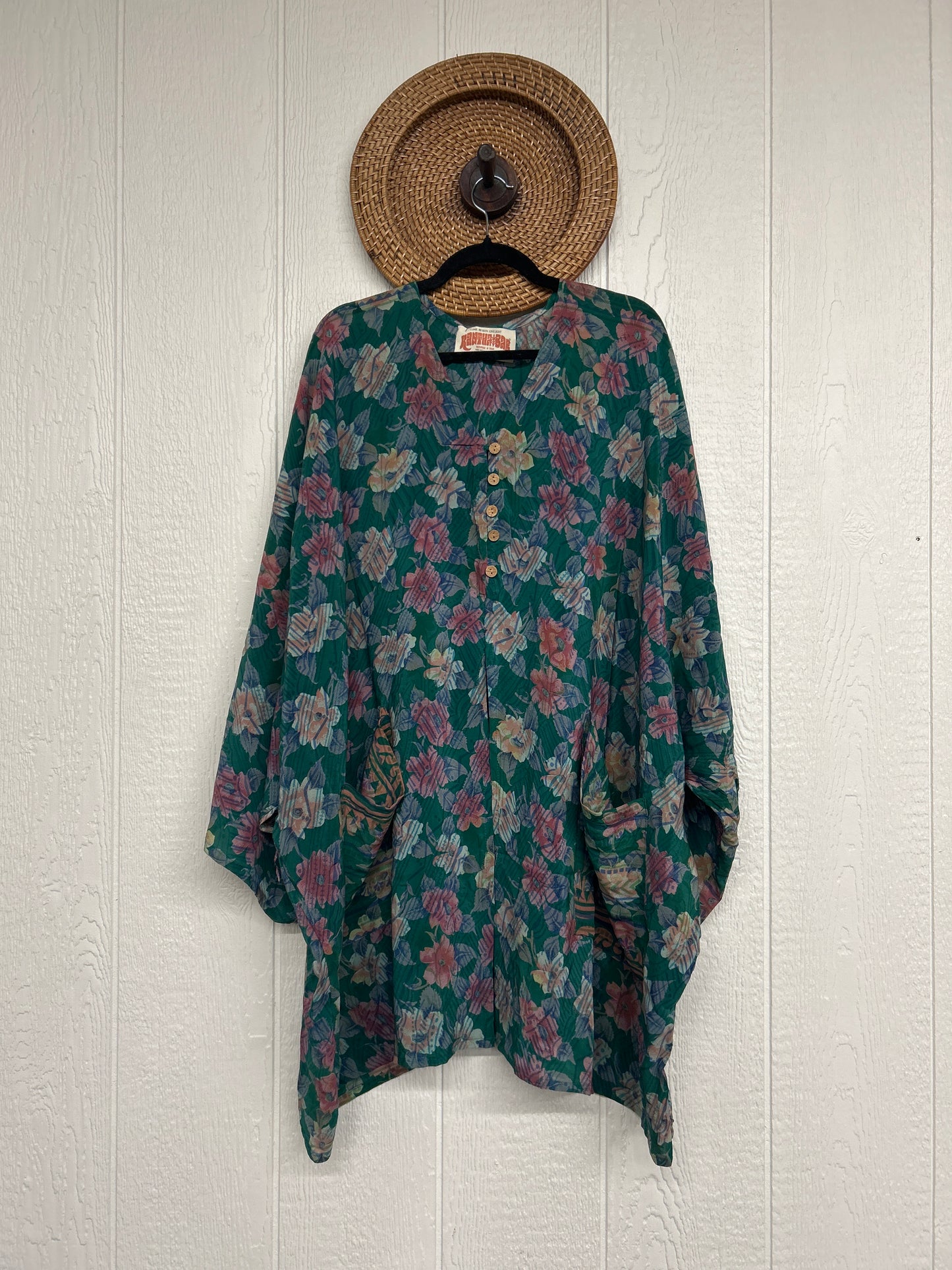 Crepe Sari Gaia Split Tunic 0226 172
