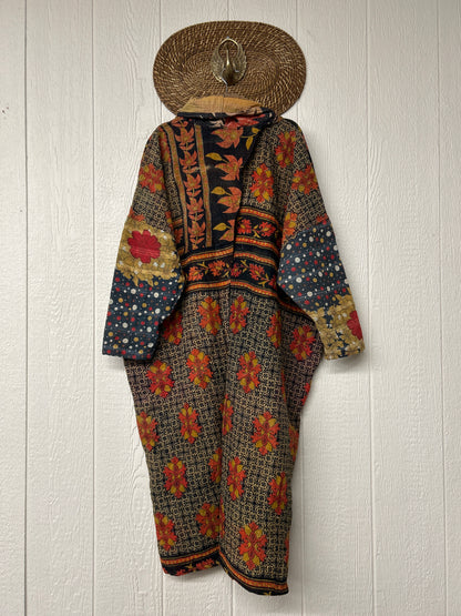 Fine Kantha Cowl Split Pullover 1225 054