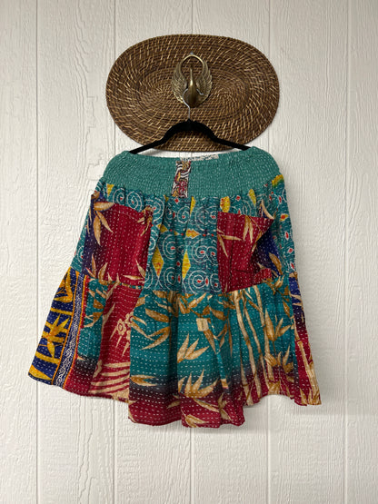 Pareo Kantha Meadow Skirt 0826 220