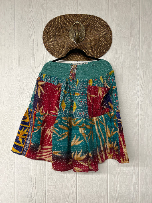 Pareo Kantha Meadow Skirt 0826 220