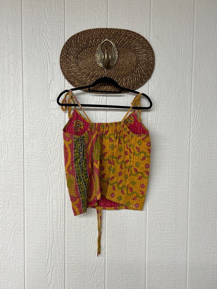 Kantha Butterfly Tank Top 0525 187