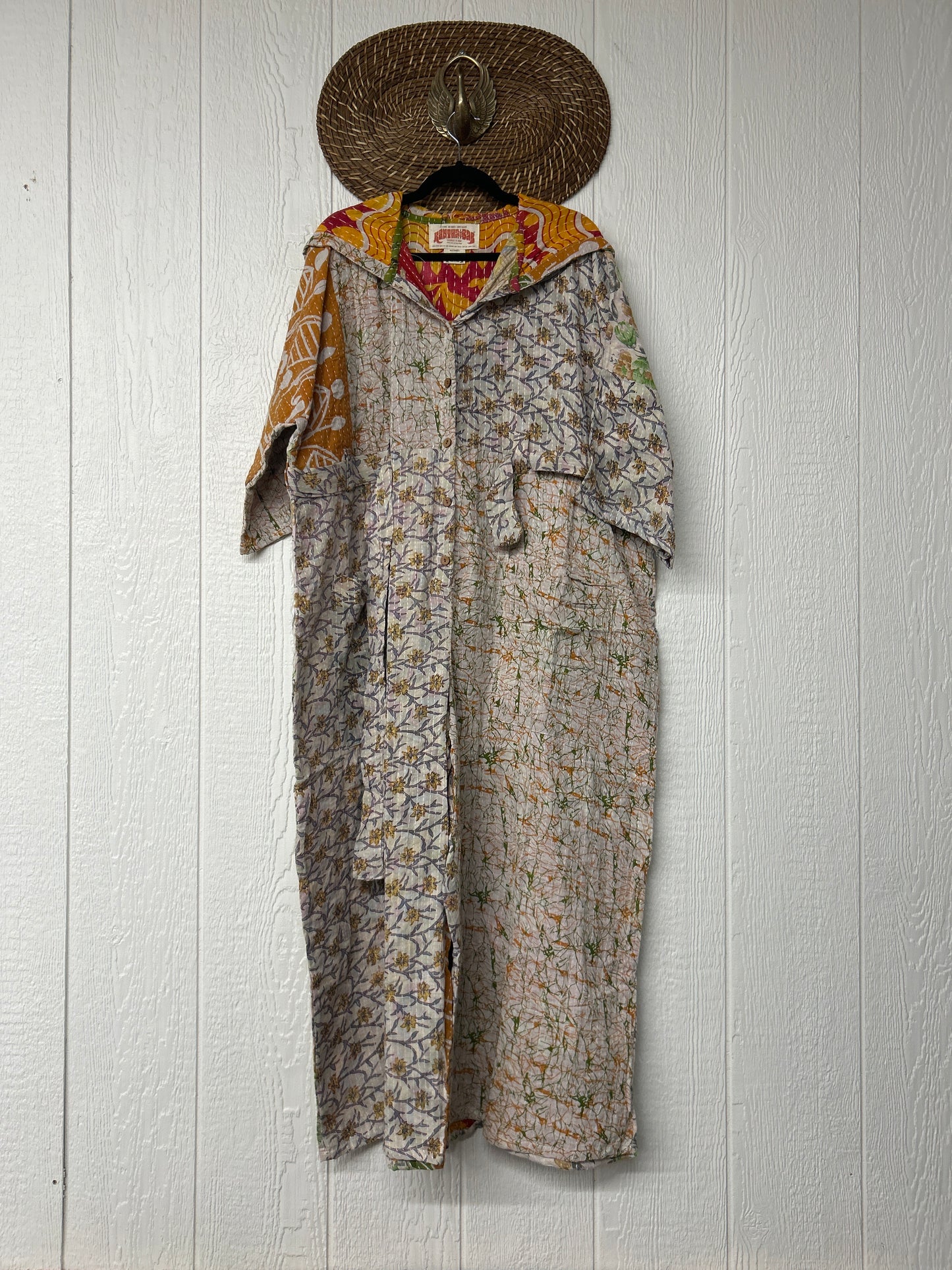Kantha Zen Hoodie Jumpsuit 0925 109