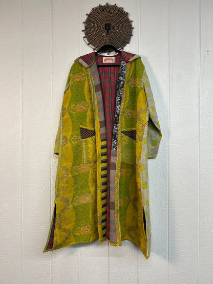Fine Kantha Rising Sun Coat 1026 152
