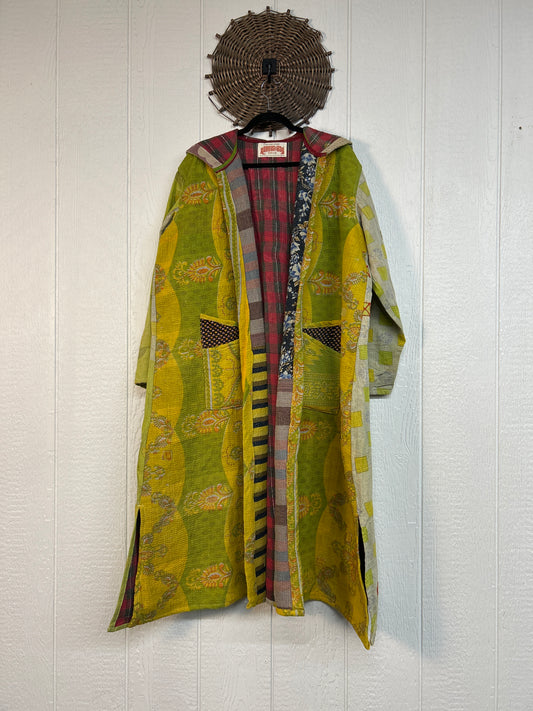 Fine Kantha Rising Sun Coat 1026 152