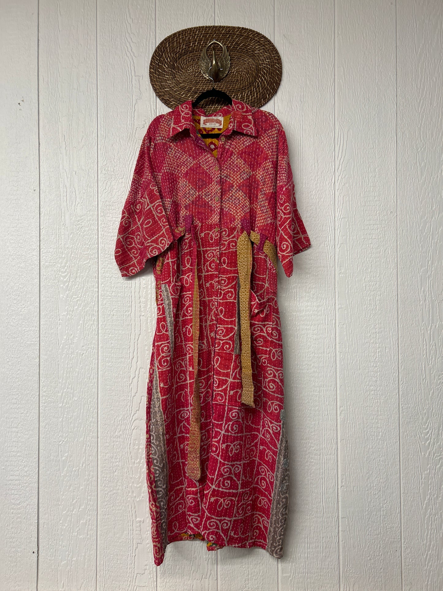 Pareo Kantha Gravity Duster Dress 0226 051