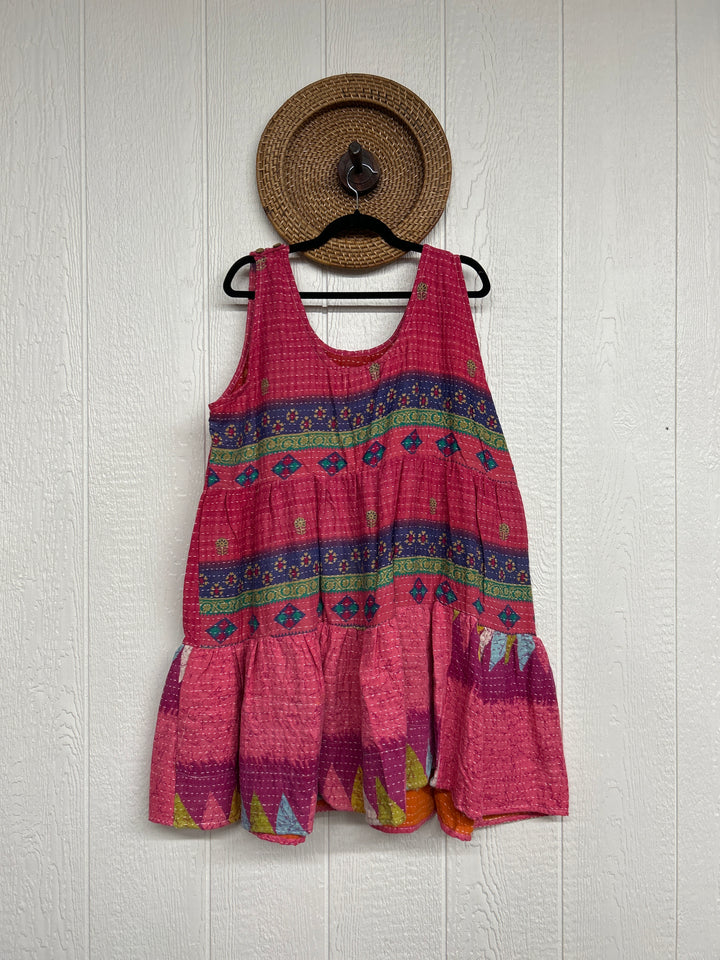 Kantha Meadow Mini Dress 0425 237