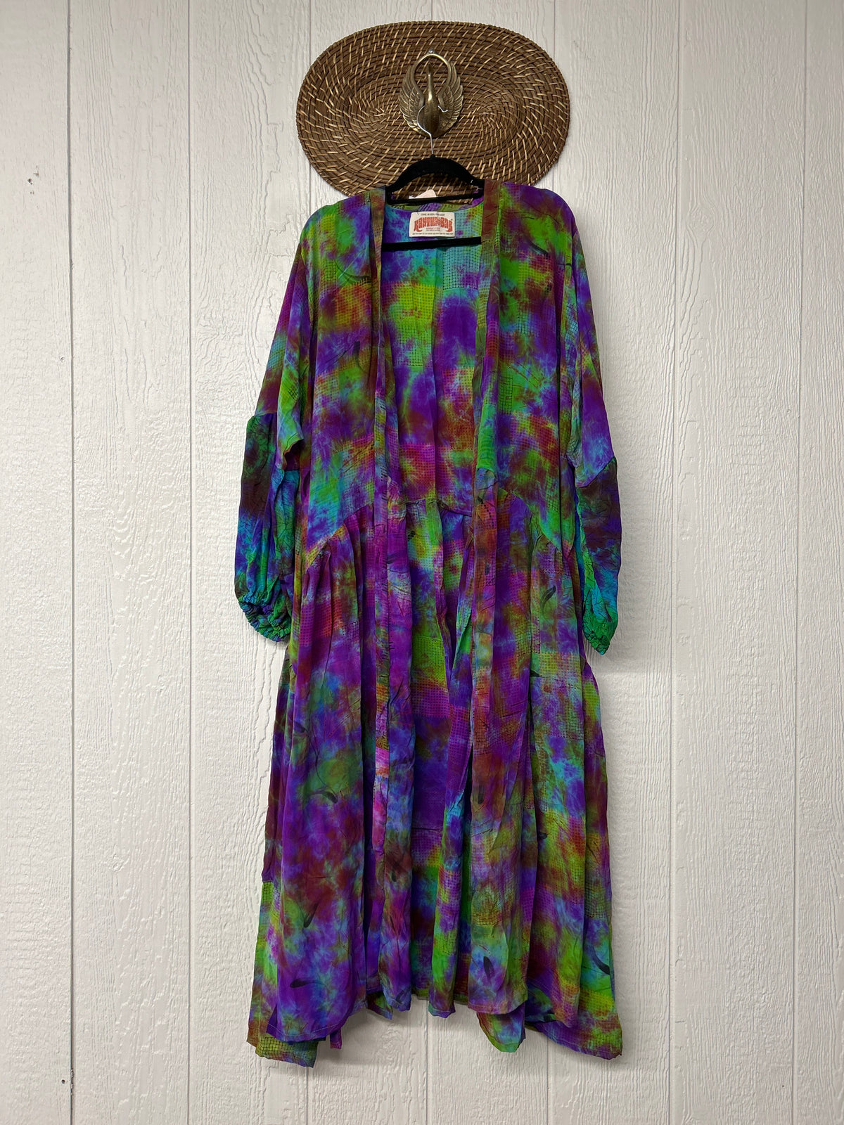 Crepe Sari Evermore Kimono 1026 195