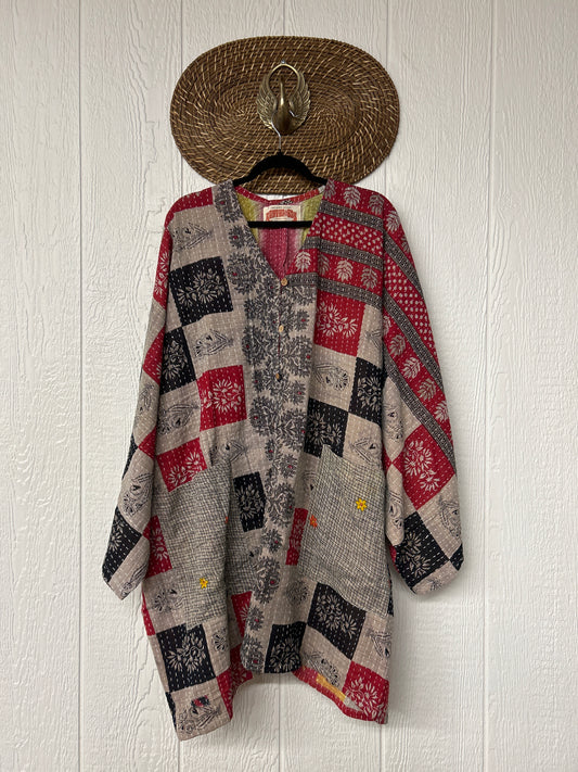 Pareo Kantha Gaia Button-Down Kimono 0126 231