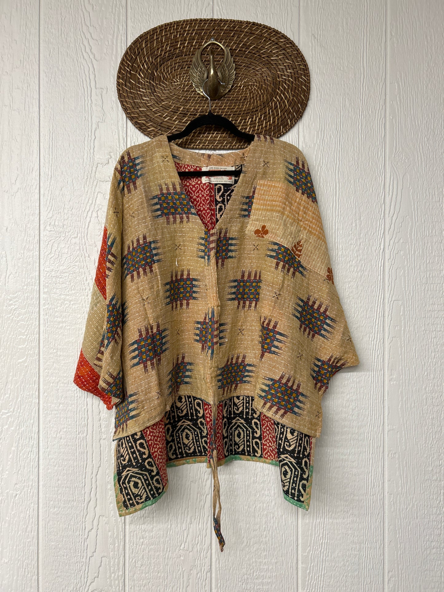Pareo Kantha Hi-Lo Butterfly Top 0626 125