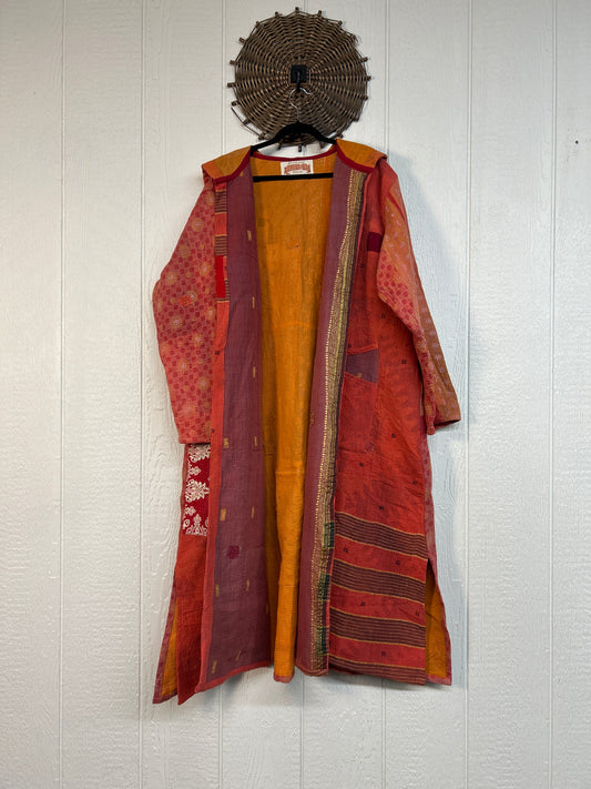 Fine Kantha Rising Sun Coat 1026 158