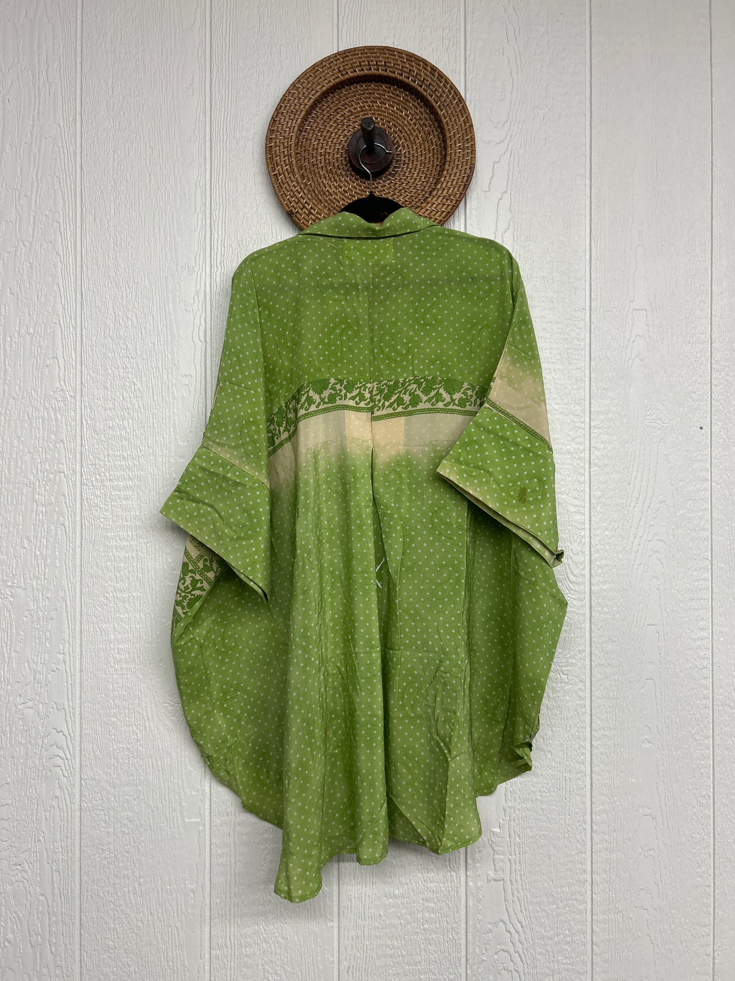 Crepe Sari Free To Be Button Down 0626 219