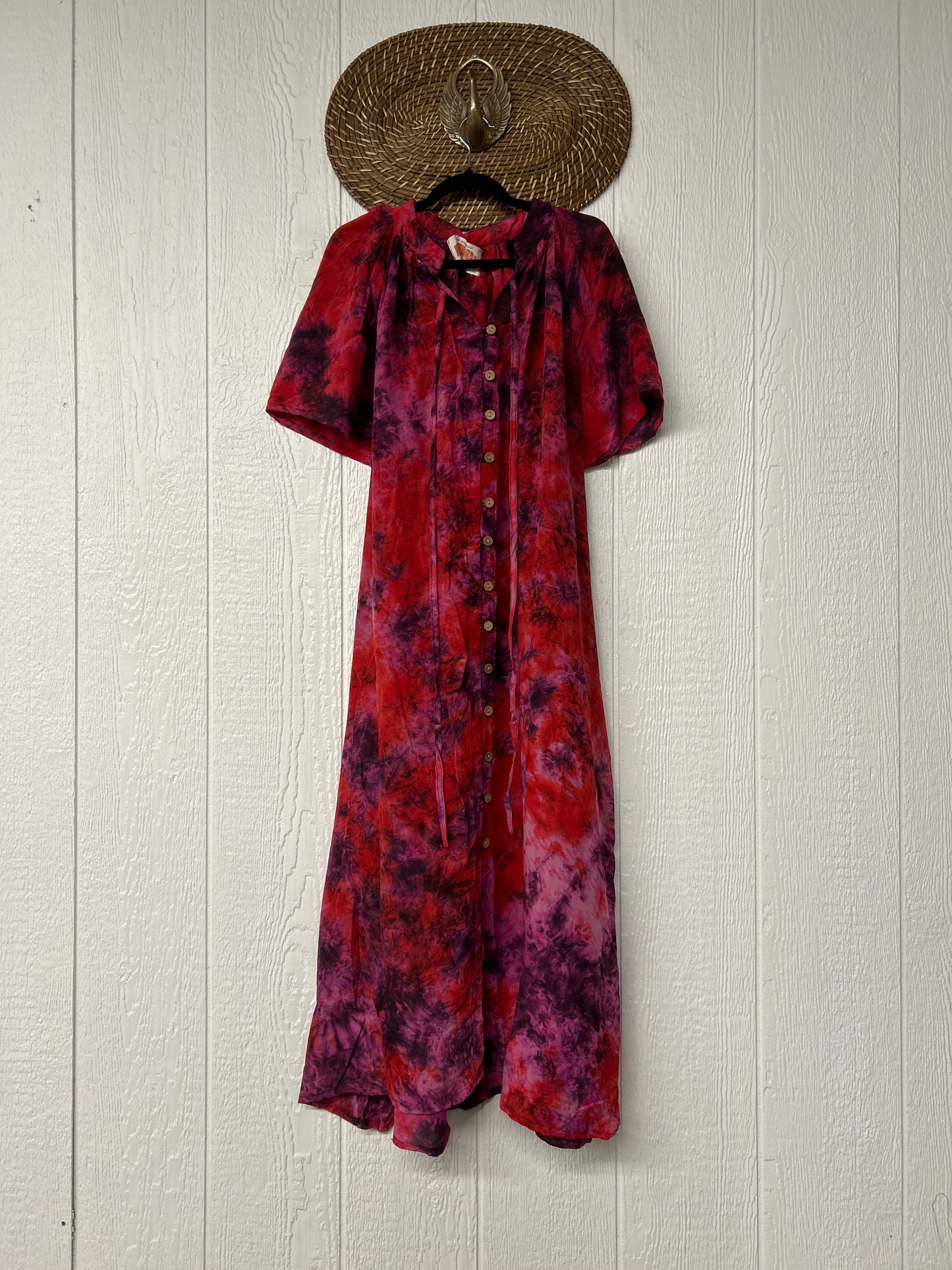 Crepe Sari Summer Woodstock Duster 0626 269