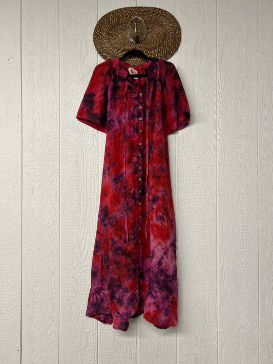 Crepe Sari Summer Woodstock Duster 0626 269