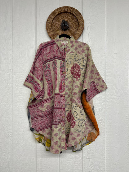 Pareo Kantha Free To Be Button-Down 0726 004