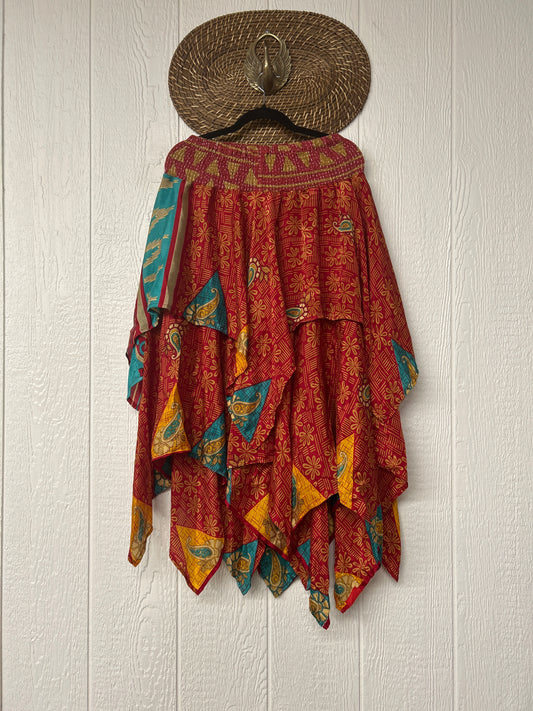 Rasgulla Sari Pixie Skirt 0726 093