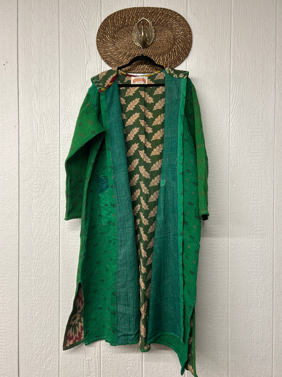 Fine Kantha Rising Sun Coat 1026 051