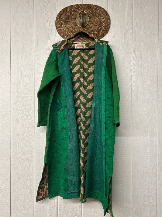 Fine Kantha Rising Sun Coat 1026 051