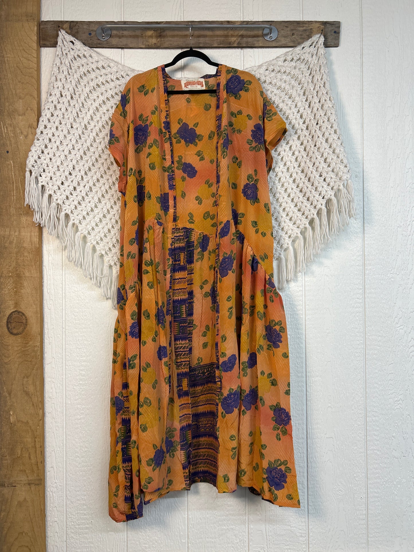Crepe Sari Summer Evermore Kimono 0726 267