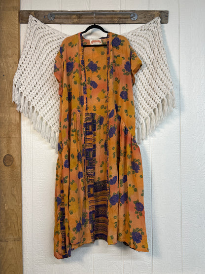 Crepe Sari Summer Evermore Kimono 0726 267