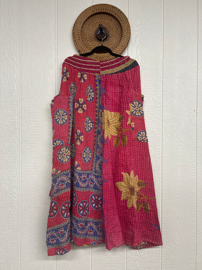 Pareo Kantha Butterfly Cargo Skirt 0426 151