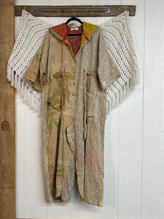Kantha Zen Hoodie Jumpsuit 0925 182