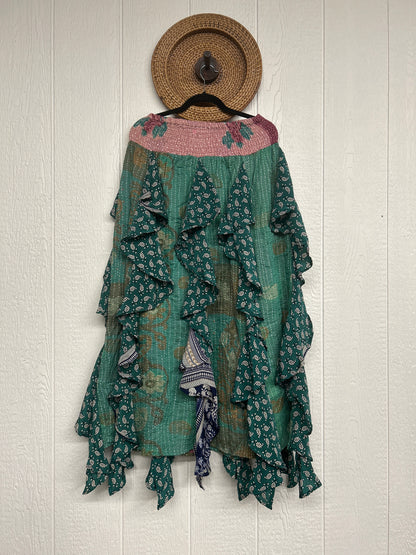 Pareo Kantha Willow Maxi Skirt 0826 203