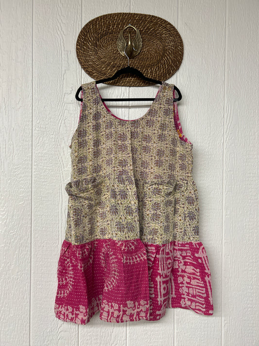 Kantha Meadow Mini Dress 0625 202
