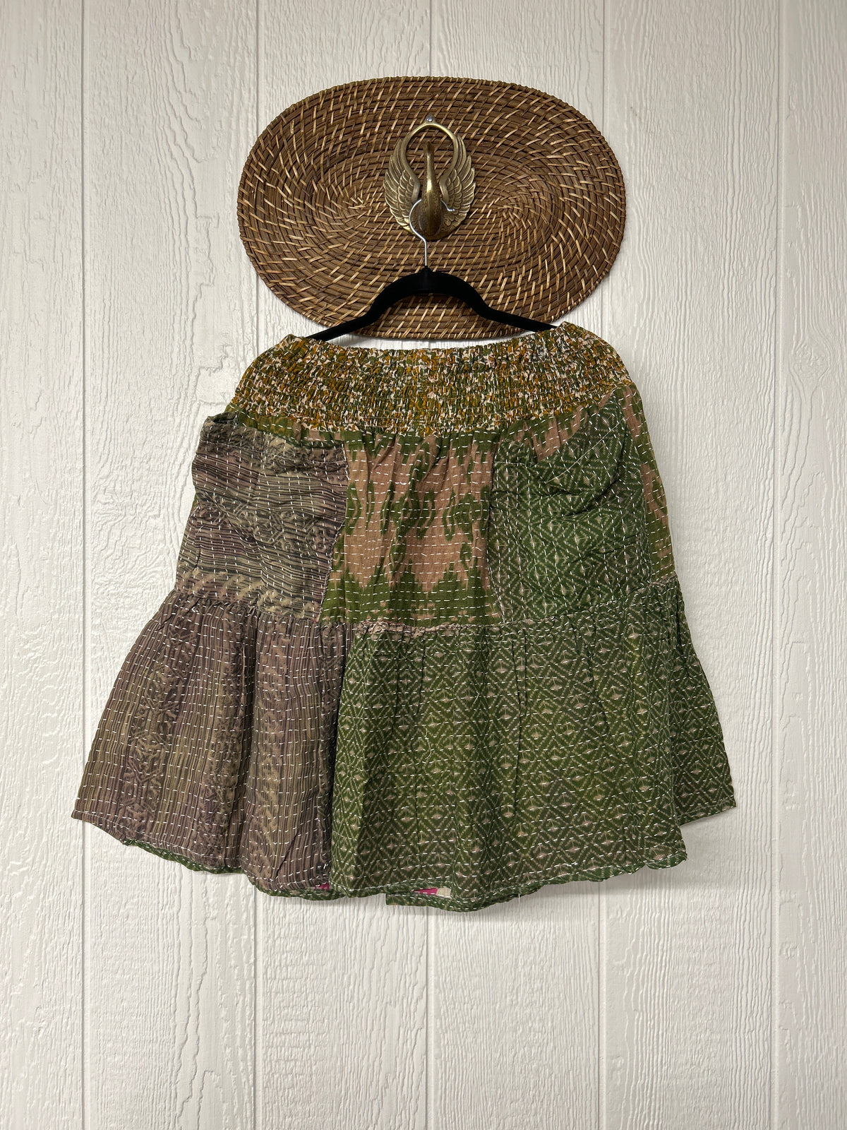 Pareo Kantha Meadow Skirt 0826 227