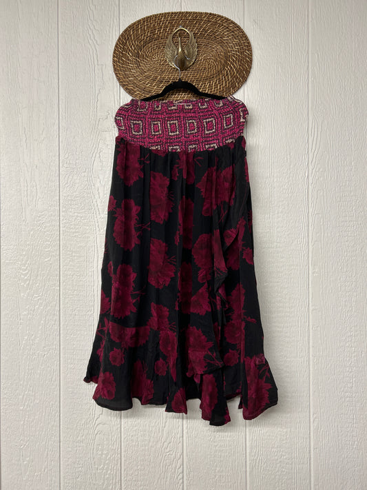Crepe Sari Inner Peace Wrap Skirt 0626 140