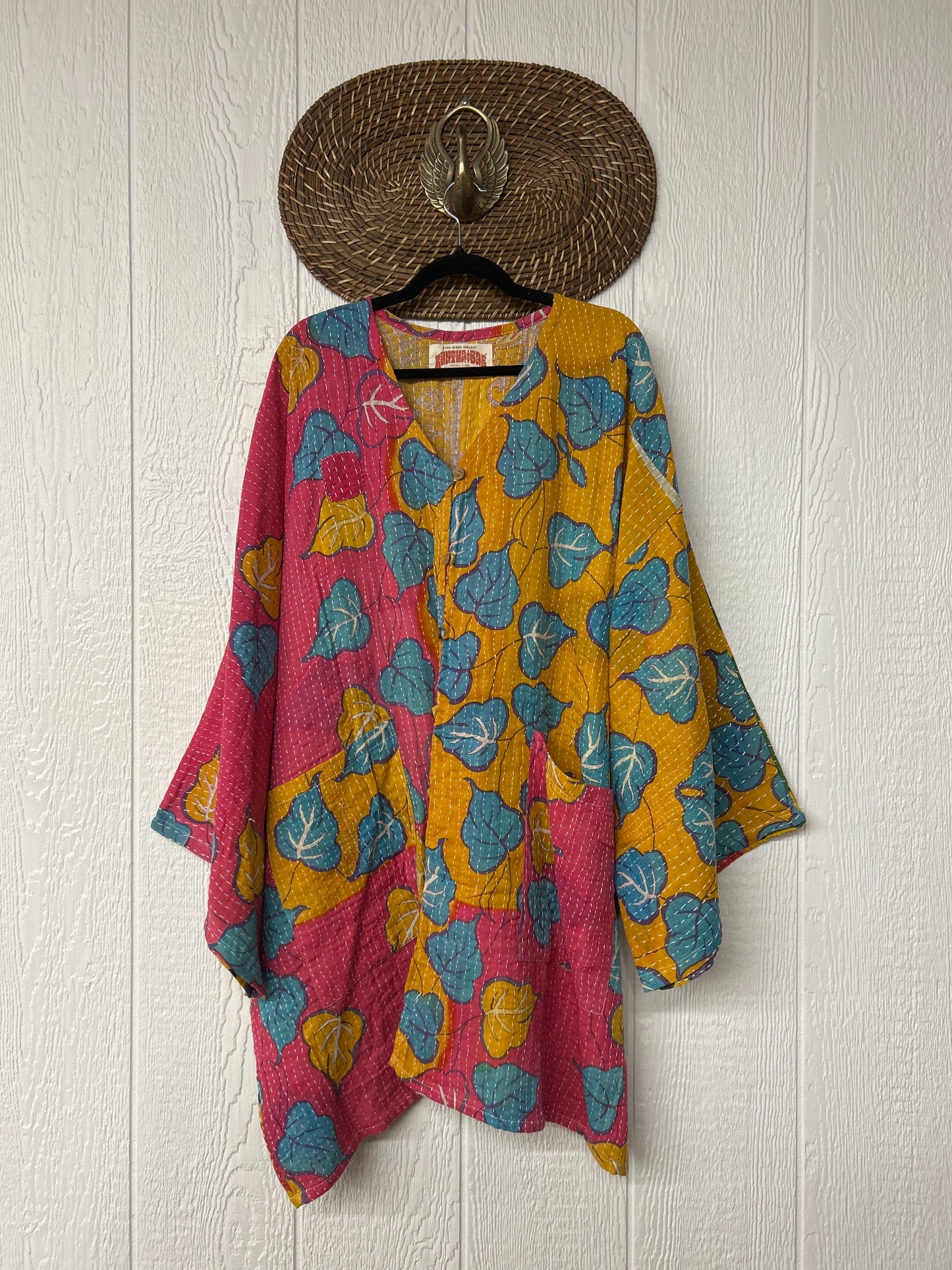 Pareo Kantha Gaia Button-Down Kimono 0126 035
