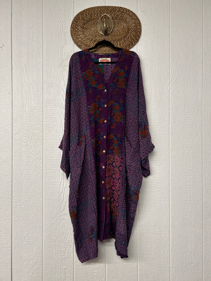 Crepe Sari Gaia Duster Dress 0826 120