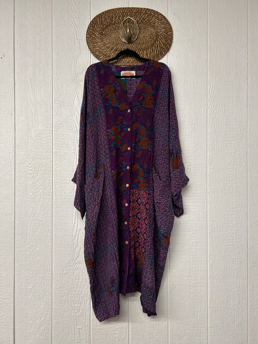 Crepe Sari Gaia Duster Dress 0826 120