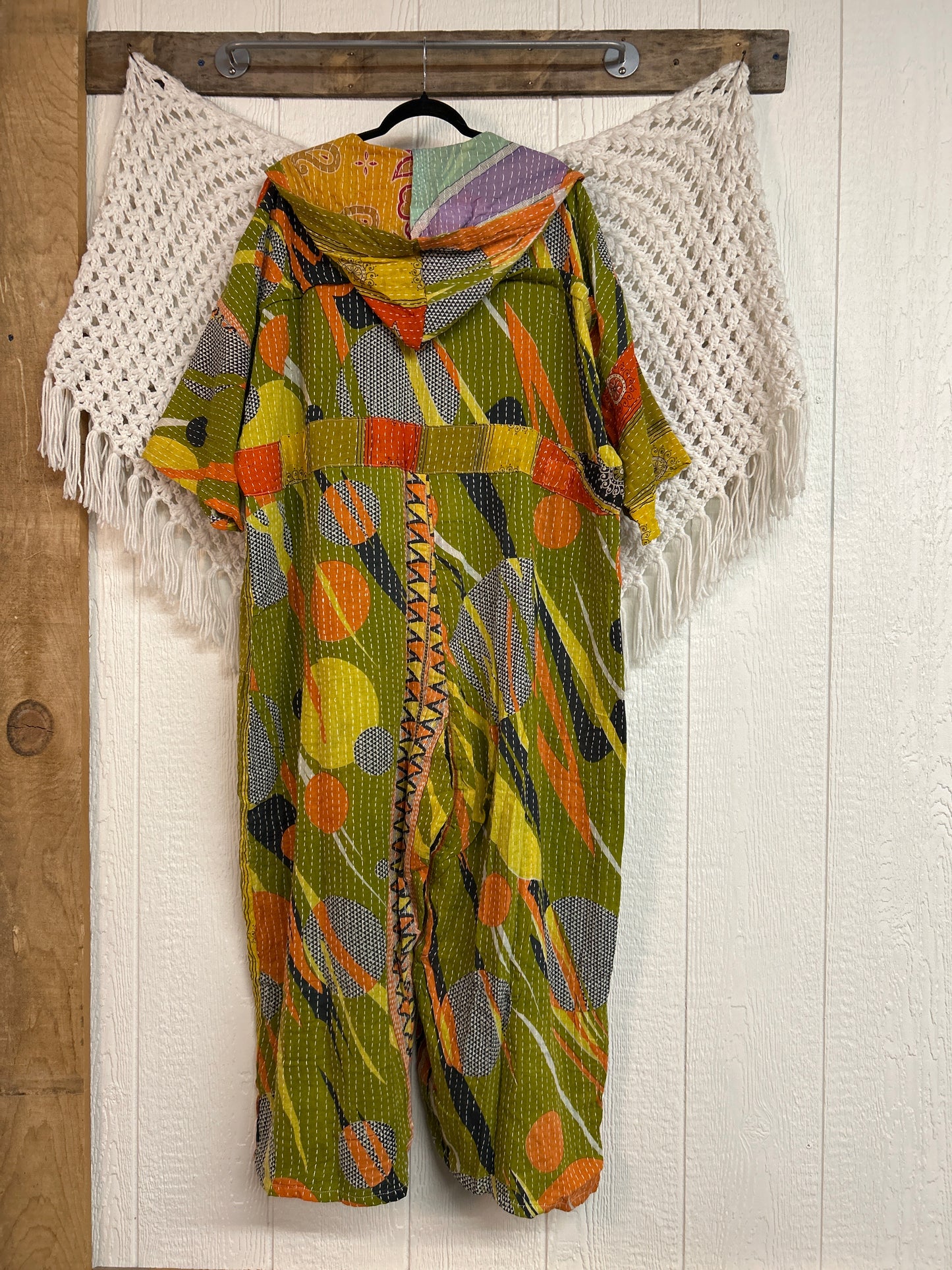 Kantha Zen Hoodie Jumpsuit 0925 198
