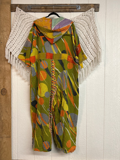 Kantha Zen Hoodie Jumpsuit 0925 198