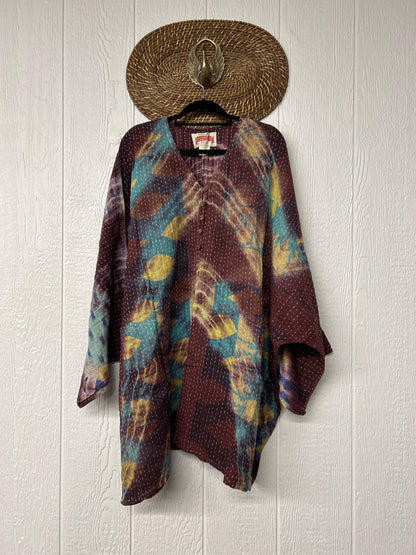 Pareo Kantha Gaia Split Tunic 0526 012