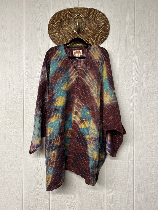 Pareo Kantha Gaia Split Tunic 0526 012